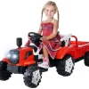 Actionbikes Motors Elektro Traktor Mit Anhänger In Rot 10