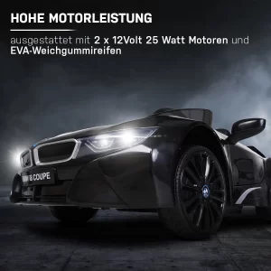 Actionbikes Motors Elektroauto BMW I8 In Schwarz 14