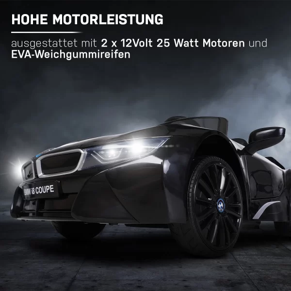 Actionbikes Motors Elektroauto BMW I8 In Schwarz 3