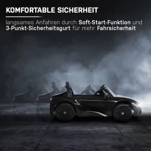 Actionbikes Motors Elektroauto BMW I8 In Schwarz 16
