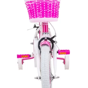 Actionbikes Motors Fahrrad Unicorn 16 Zoll In Pink/Weiß 24