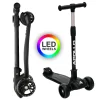 Apollo® LED Kinderscooter ” Kids Pro 4 ” In Schwarz 34