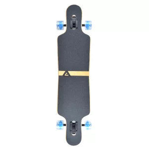 Apollo® Twin Tip DT Longboard ” Galaxy – LED Wheels ” In Blau/grün/schwarz 14