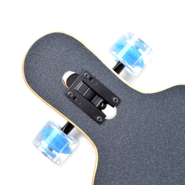 Apollo® Twin Tip DT Longboard ” Galaxy – LED Wheels ” In Blau/grün/schwarz 7