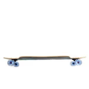 Apollo® Twin Tip DT Longboard ” Galaxy – LED Wheels ” In Blau/grün/schwarz 24