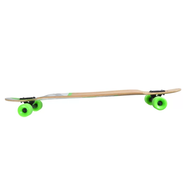 Apollo® Twin Tip DT Longboard ” Upolu – Bamboo ” In Holz/grün/grau 4