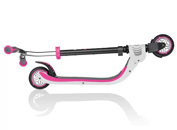 Authentic Roller Flow Foldable 125 Scooter In Pink 11