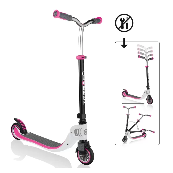 Authentic Roller Flow Foldable 125 Scooter In Schwarz 6