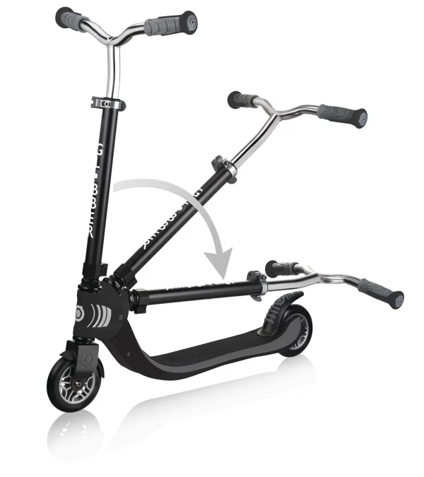 Authentic Roller Flow Foldable 125 Scooter In Schwarz 9