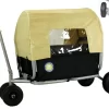 Beachtrekker LiFe Faltbarer Bollerwagen (Schwarz) + Bremse + Sonnenverdeck 34