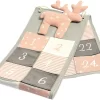 BeaLena® Adventskalender Elch Rosa/grau 26