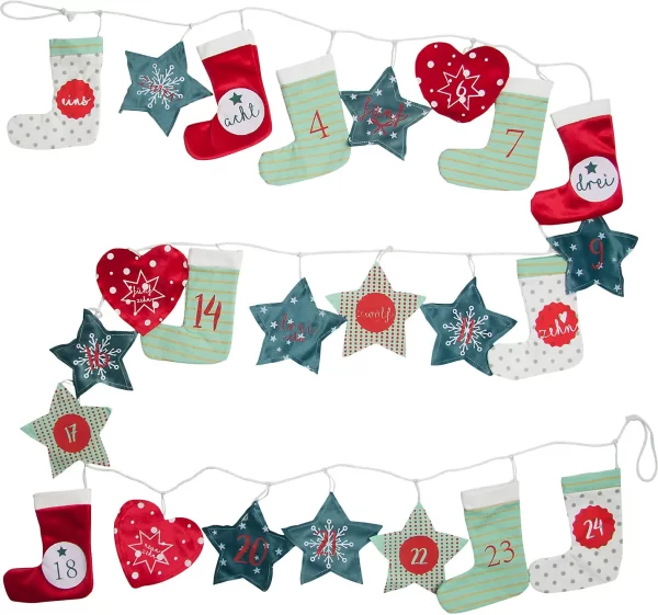 BeaLena® Adventskalender / Säckchen 20 X 250 Cm 3