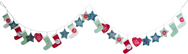 BeaLena® Adventskalender / Säckchen 20 X 250 Cm 1