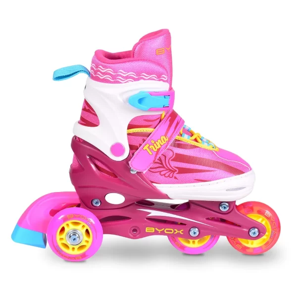 Byox Inliner Kinder Trina 3 In 1 In Rosa 4
