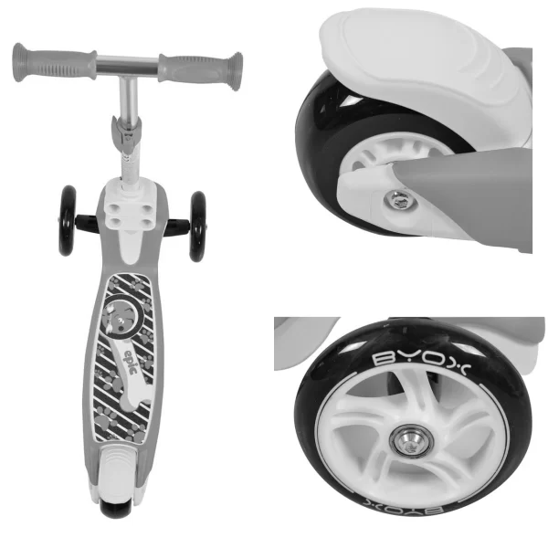 Byox Kinderroller Epic 2 In 1 In Rosa 6