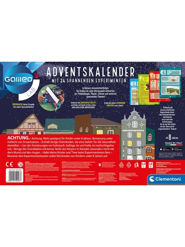 Clementoni Adventskalender “Galileo” – Ab 8 Jahren 4