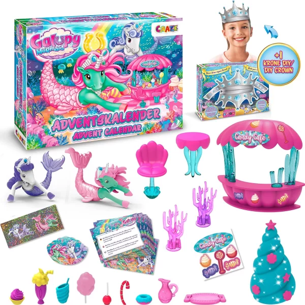 CRAZE Adventskalender Galupy Mermaid 3
