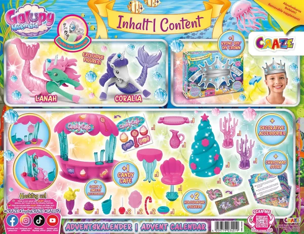 CRAZE Adventskalender Galupy Mermaid 6