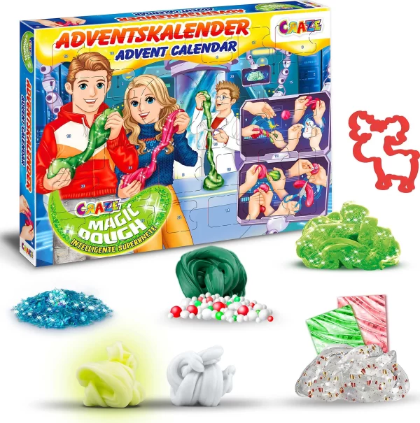 CRAZE Adventskalender Magic Dough 3