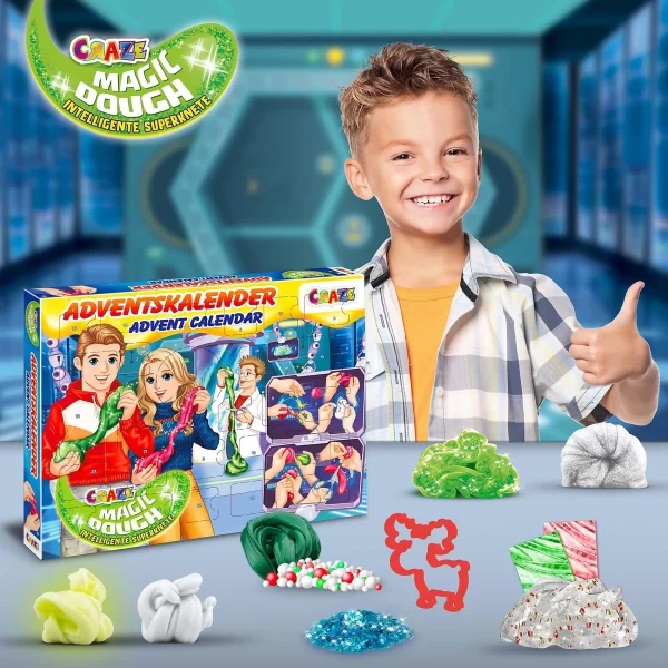 CRAZE Adventskalender Magic Dough 8