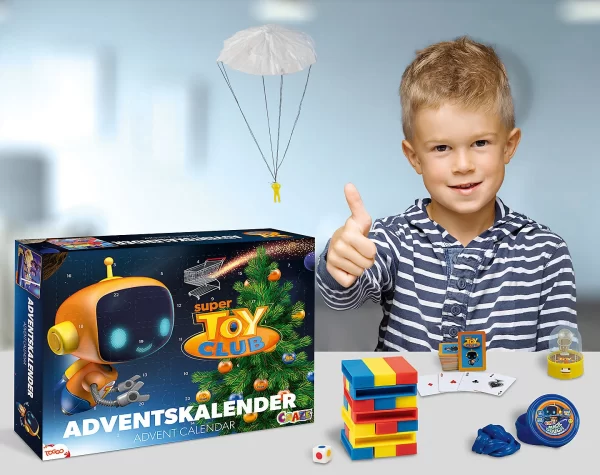 CRAZE Adventskalender Super Toy Club 41 X 32,5 X 6,2cm 3