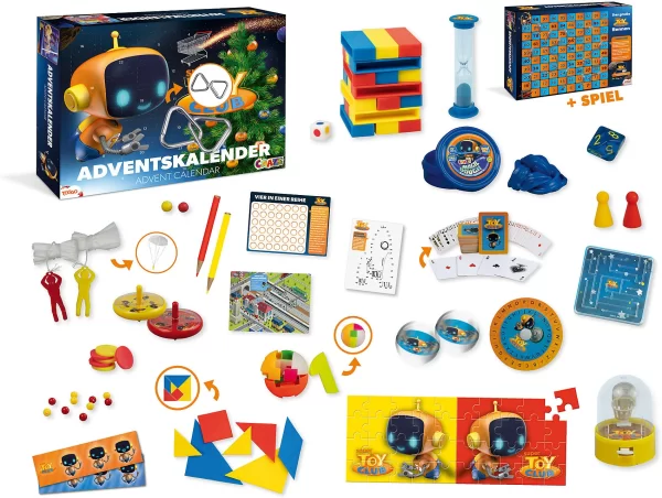 CRAZE Adventskalender Super Toy Club 41 X 32,5 X 6,2cm 4