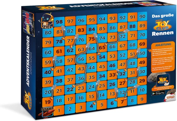 CRAZE Adventskalender Super Toy Club 41 X 32,5 X 6,2cm 7