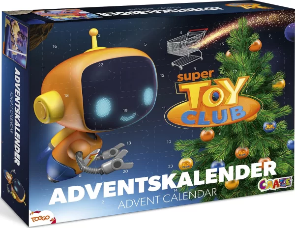 CRAZE Adventskalender Super Toy Club 41 X 32,5 X 6,2cm 1