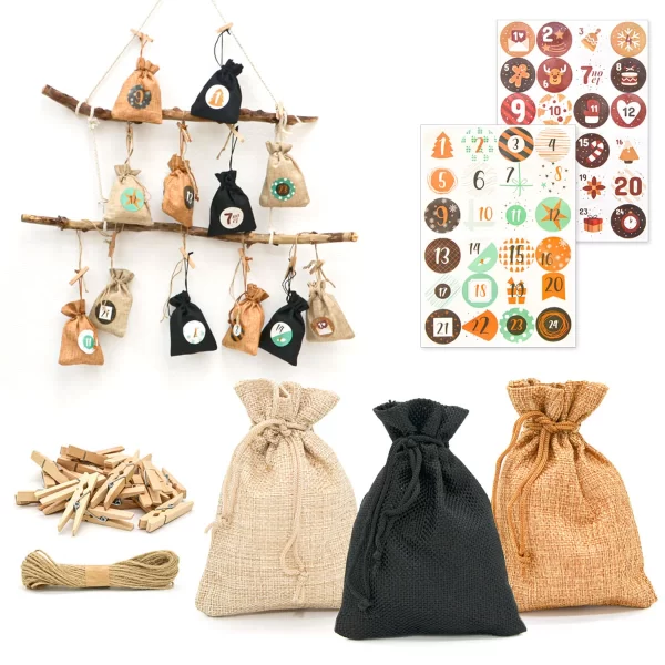 Dunedesign Adventskalender Zum Befüllen In Braun 1