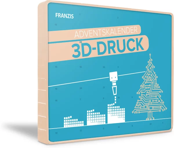 Franzis 3D-Druck Adventskalender Für Maker 2021 1