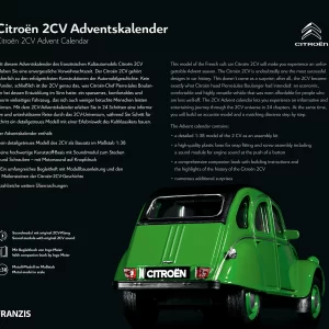 Franzis Adventskalender Citroen 2 CV “Ente” 14