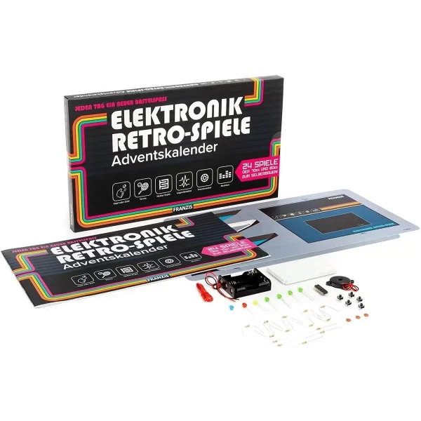 Franzis Adventskalender Elektronik Retro-Spiele 1