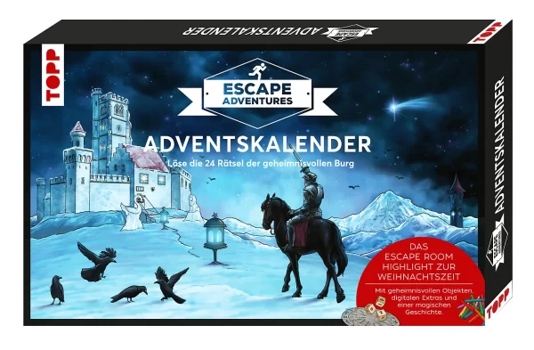 Frechverlag TOPP Escape Adventures Adventskalender – Die Geheimnisvolle Burg 1