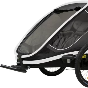 Hamax Fahrradanhänger OUTBACK Zweisitzer (incl. Bicycle Arm & Stroller Wheel)… 6