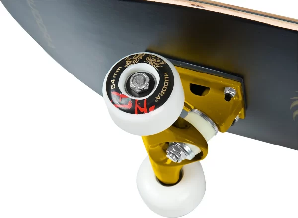 HUDORA Skateboard ABEC 7 “Golden Dragon” 3