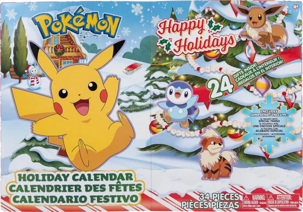 JAZWARES Pokémon – Battle Figures Adventskalender 3