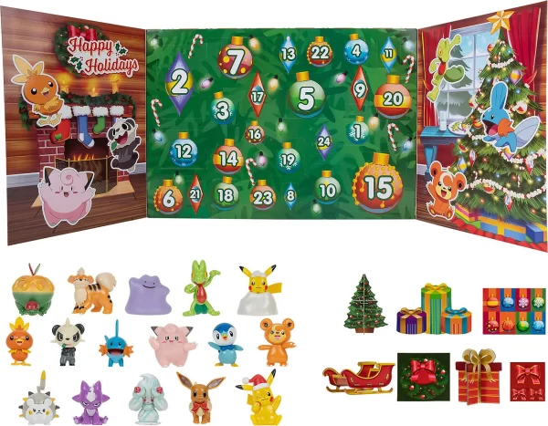 JAZWARES Pokémon – Battle Figures Adventskalender 1