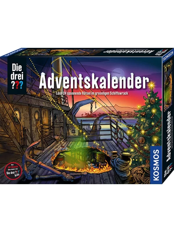 Kosmos Adventskalender “Die Drei ???” – Ab 8 Jahren 1