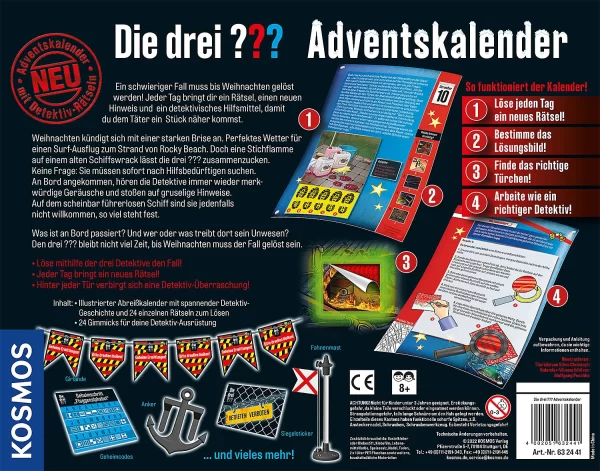 Kosmos Die Drei ??? Adventskalender 3