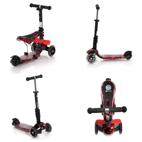 Lorelli Kinderroller Smart 2 In 1 In Rot 4