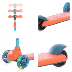Lorelli Kinderroller Tamtam 3 Räder In Orange 18