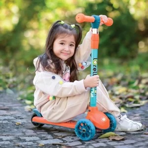 Lorelli Kinderroller Tamtam 3 Räder In Orange 22