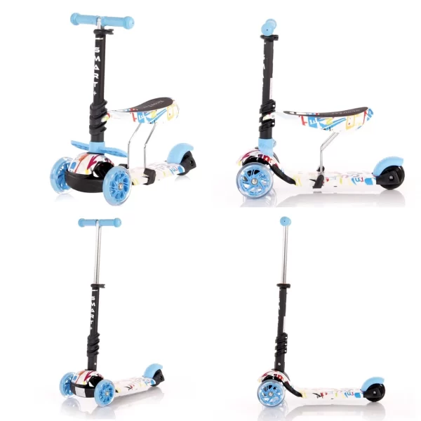Lorelli Scooter Smart Plus 5 In 1 In Blau 4