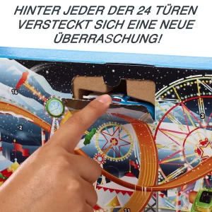 MATTEL Hot Wheels Kinder-Adventskalender 2022 Inkl. 8 Spielzeug-Autos In 1:64 14