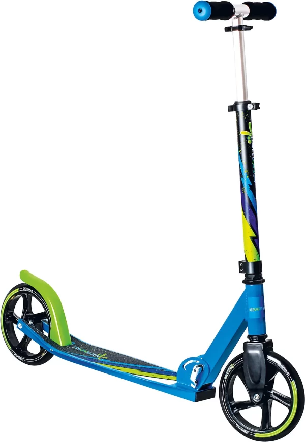 Muuwmi Aluminium Scooter 205 Mm Grün-Blau-Schwarz 1