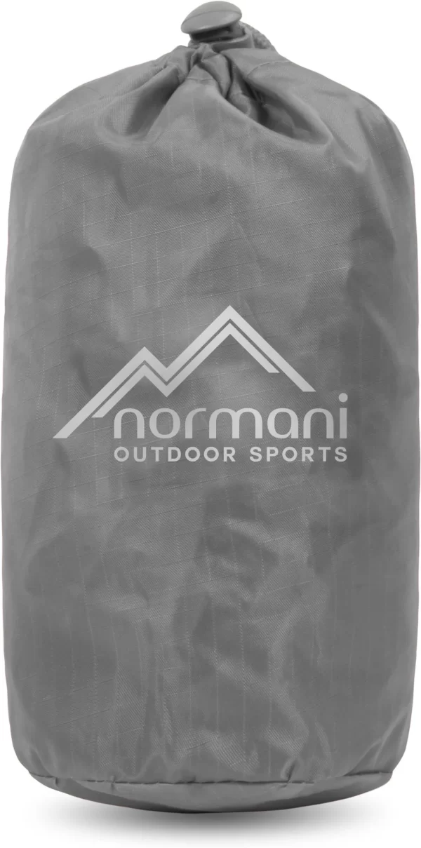 Normani Outdoor Sports Regenüberzug Für Fahrrad-Kindersitze BiSeat In Anthrazit 1
