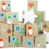 PAPIERDRACHEN Adventskalender Kisten Bedruckt – Weihnachtsmann 31