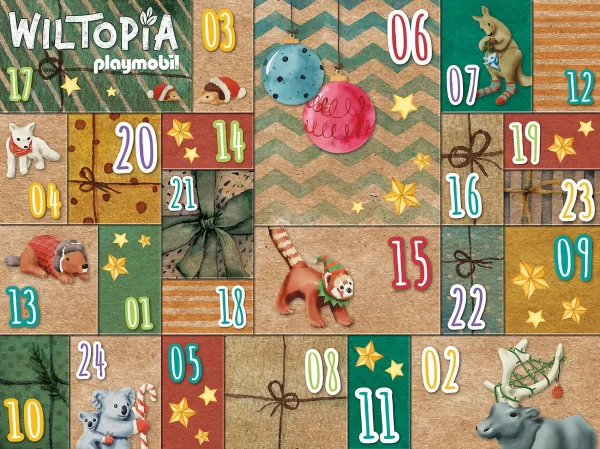 Playmobil 71006 DIY Adventskalender: Tierische Weltreise 3
