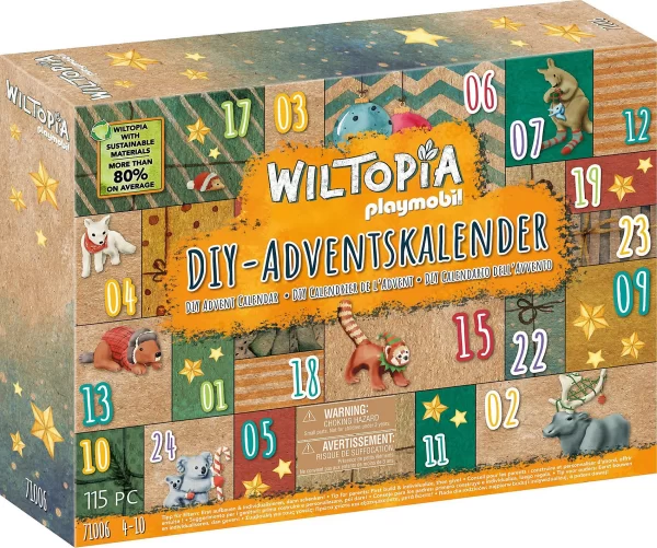 Playmobil 71006 DIY Adventskalender: Tierische Weltreise 1