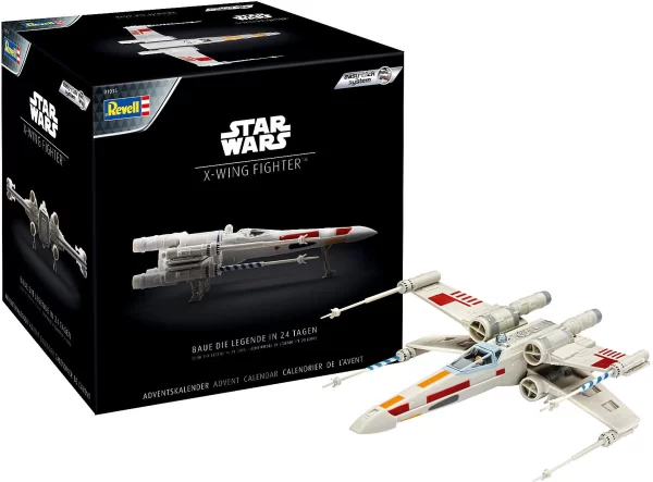 Revell Adventskalender Star Wars X-Wing Fighter Easy-click-system, Bausatz Zum… 3